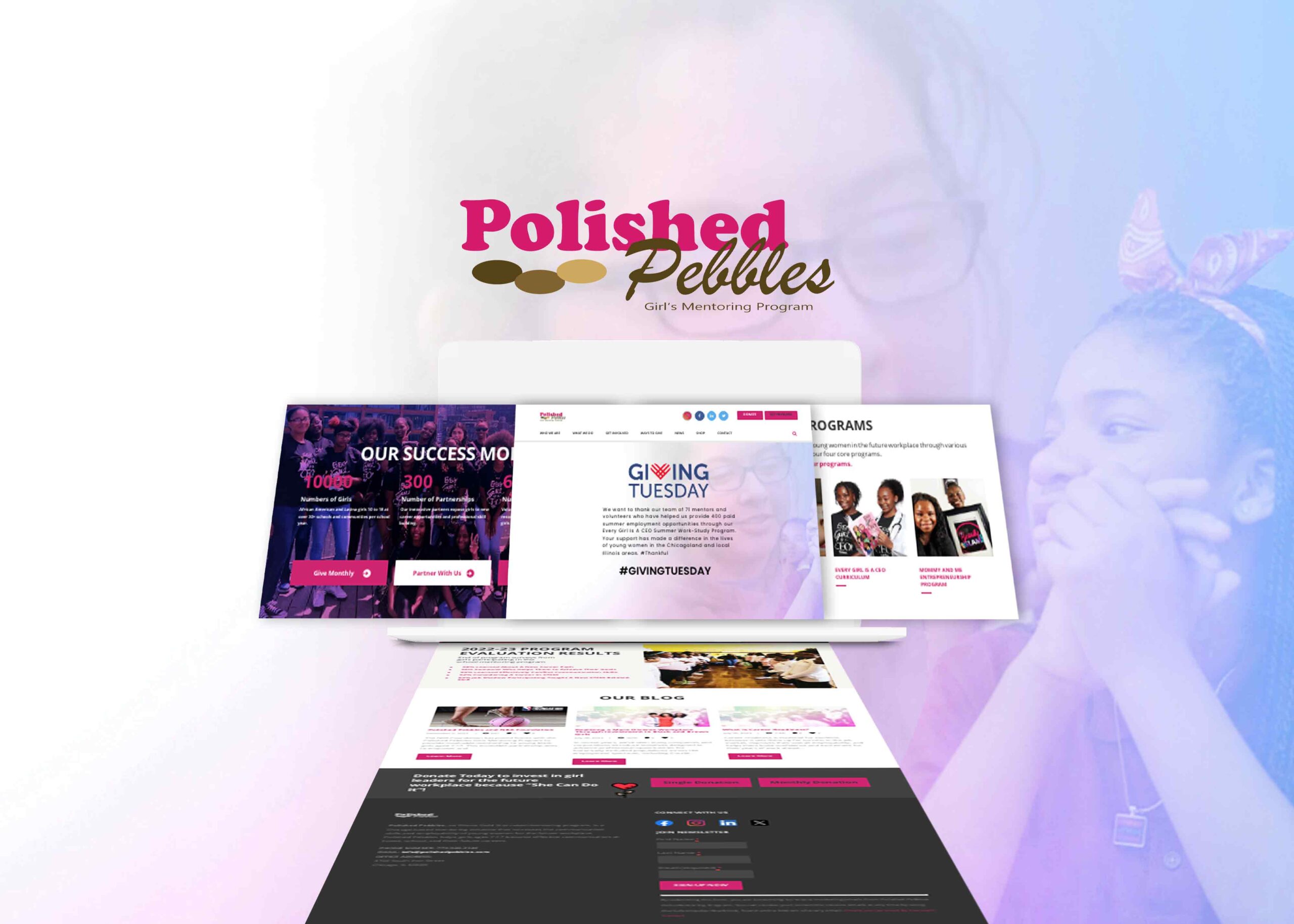 Polished Pebbles Website Case Study